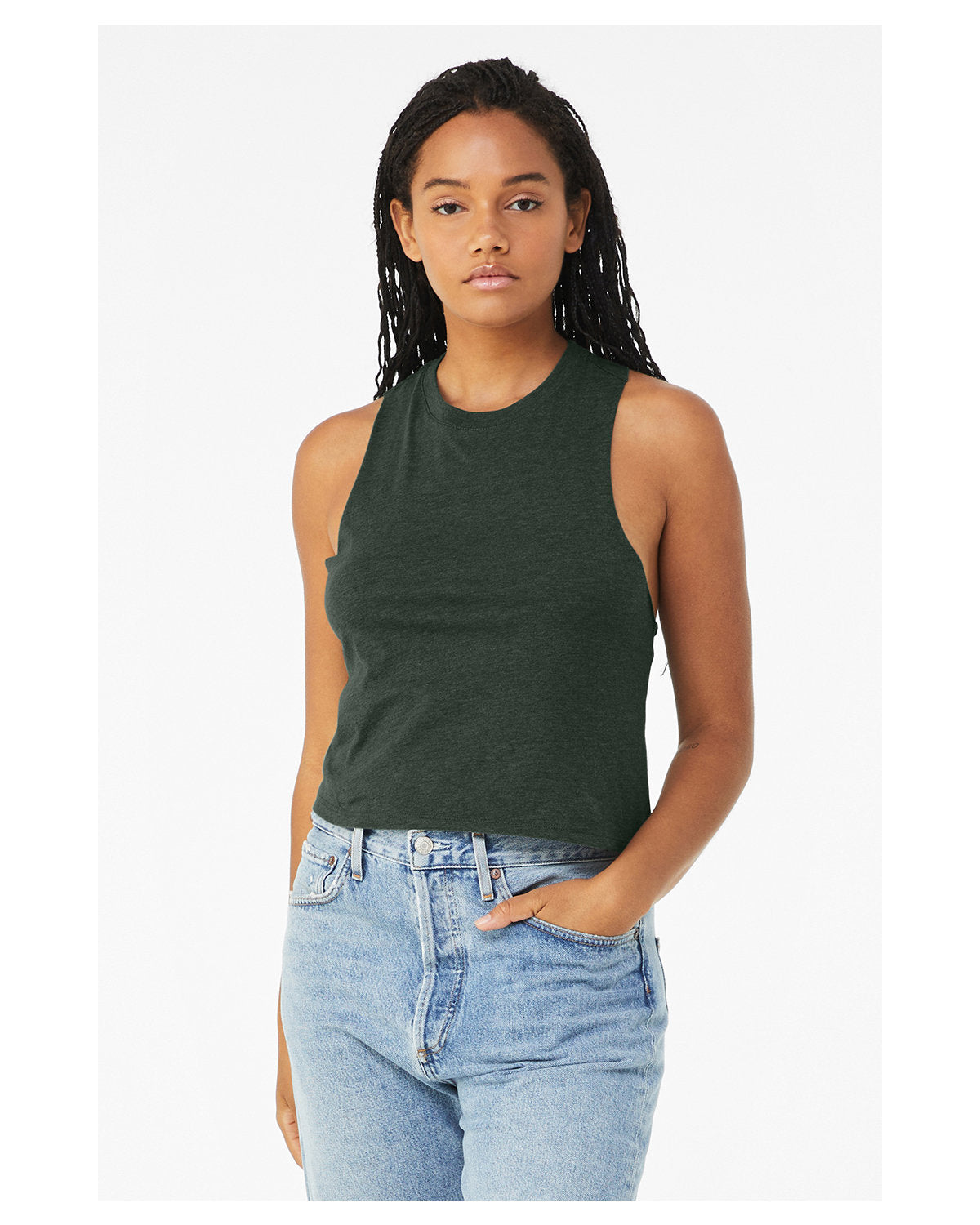 Kennedy Todd Ladies' Racerback Cropped Tank