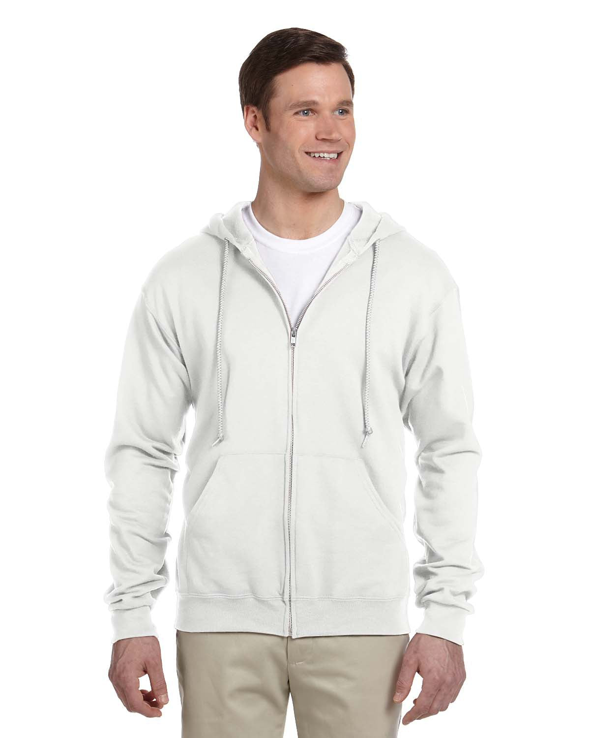 Kennedy Todd Men's Fleece Full-Zip Hooded Sweatshirt
