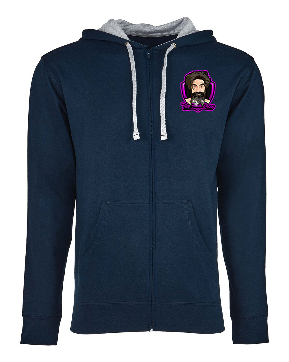 Fink Show Unisex Full Zip Hoodie OG Logo Pocket/Front Large/Back