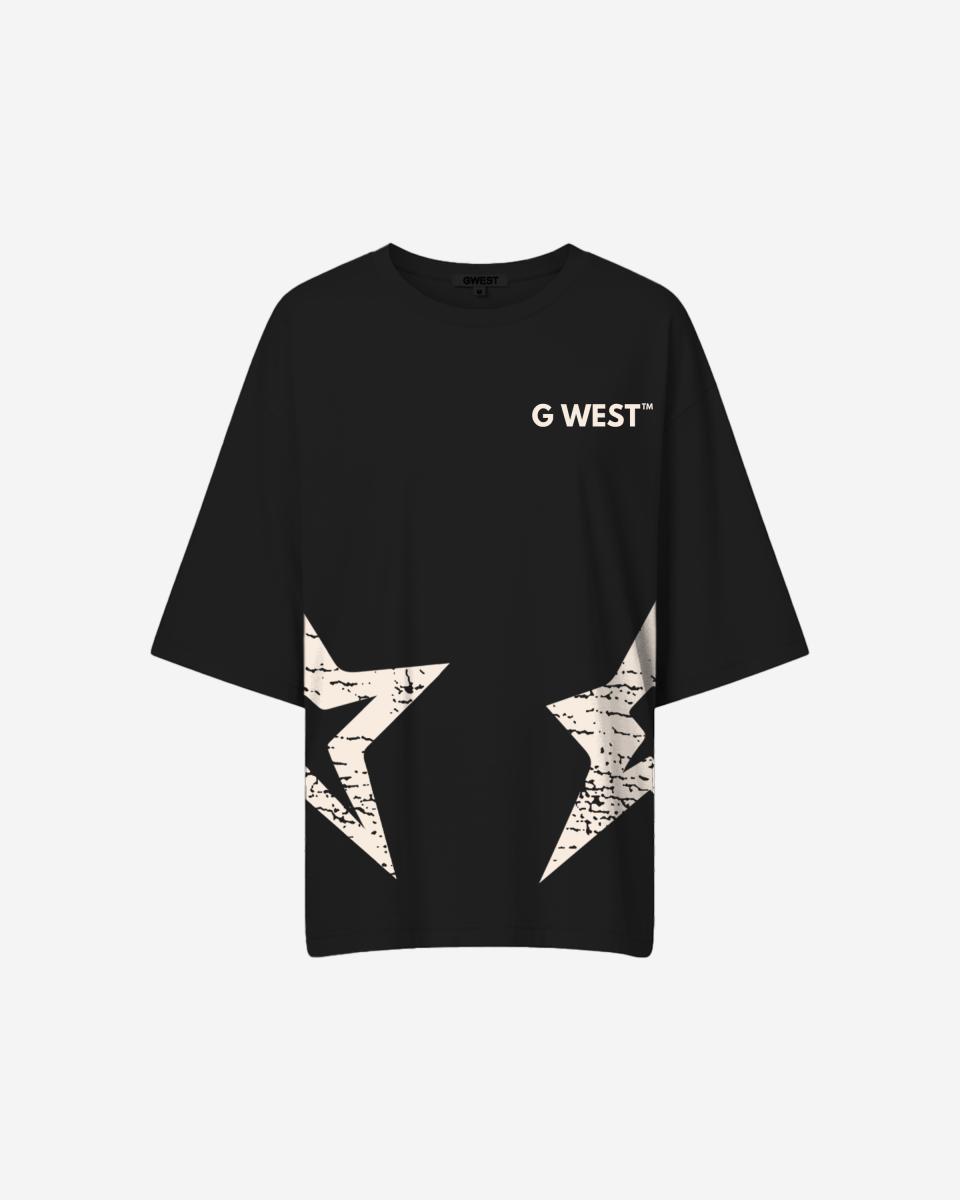 G West Womens Oversized Chicago Arch Logo Tee