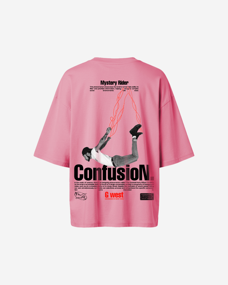 G West Womens Oversized Confusion Tee