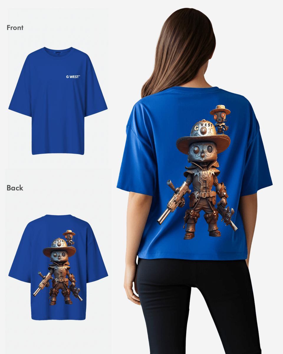 G West Womens OVERSIZED DALLAS COWBOY T-SHIRT