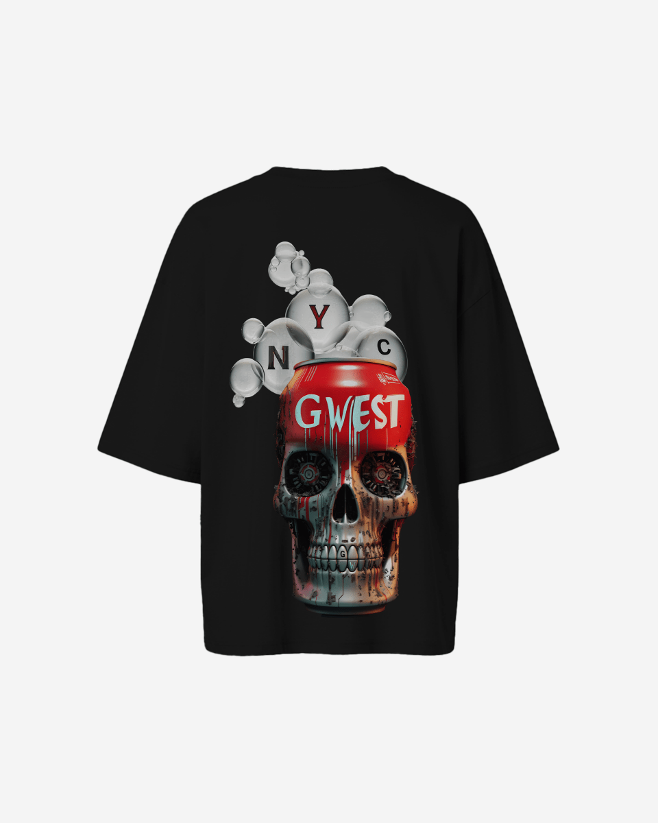 G West Womens Oversized Nyc Can T-Shirt