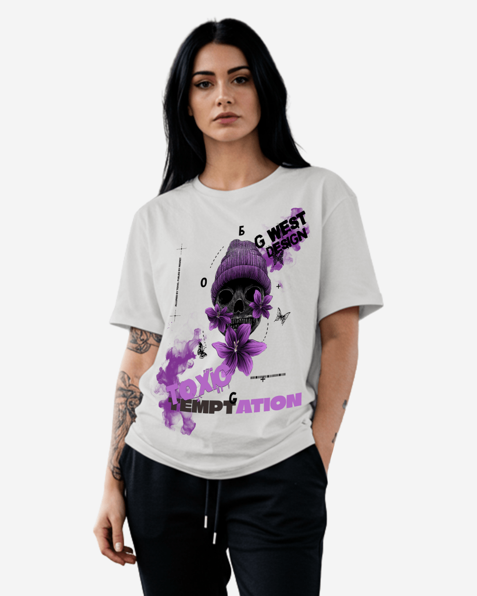 G West Womens Toxic Oversized Tee