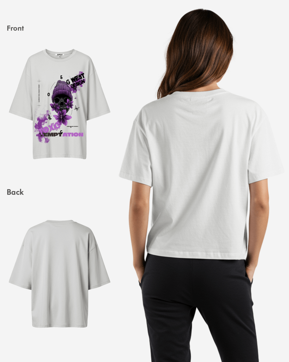 G West Womens Toxic Oversized Tee
