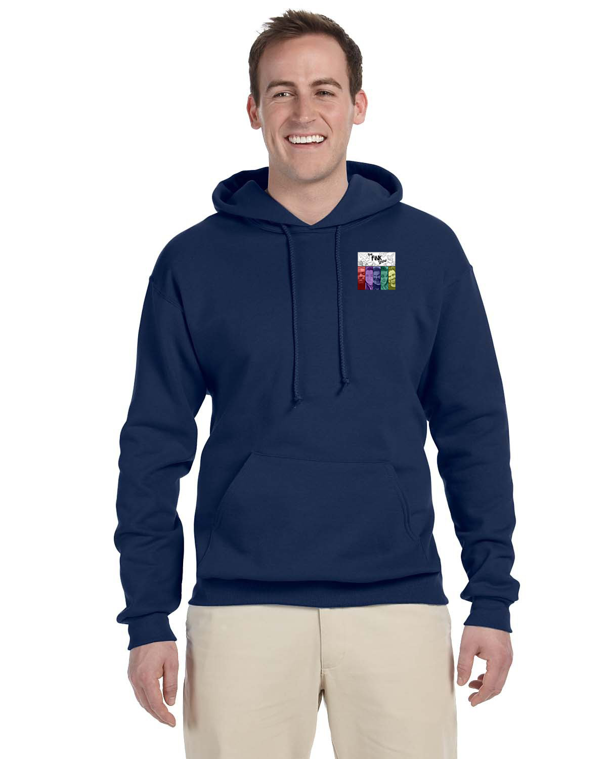 Fink Show Unisex Pull-Over Hoodie V3.0 Logo Pocket/Front Large/Back