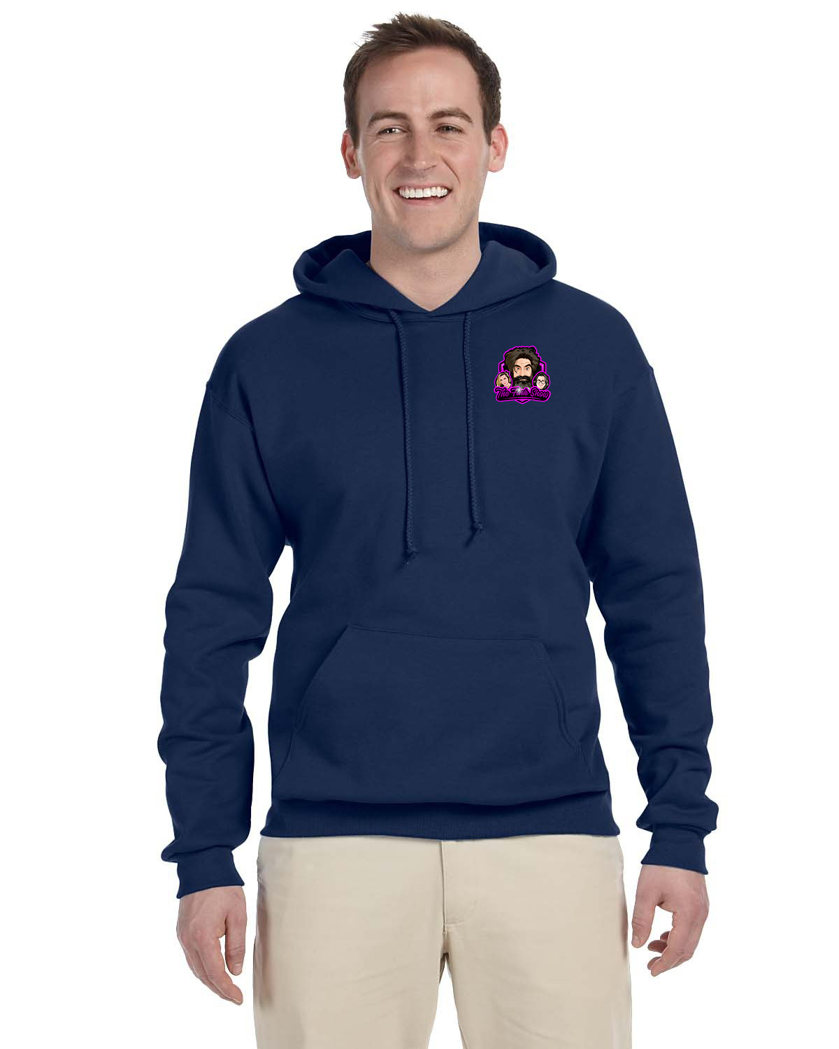 Fink Show Unisex Pull-Over Hoodie V2.0 Logo Pocket/Front Large/Back