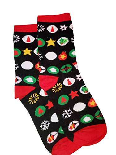 Kennedy Todd 5 Pack Ladies Christmas Socks