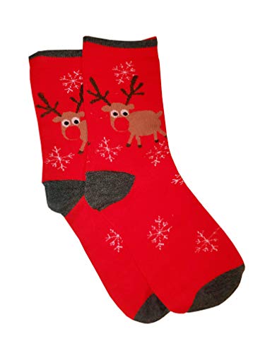 Kennedy Todd 5 Pack Ladies Christmas Socks