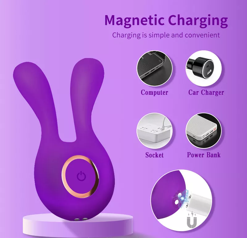 The "Bunny Ear" Vibrating Massager
