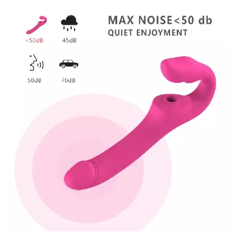 "The Bridget" Strapless Vibrating Dlido