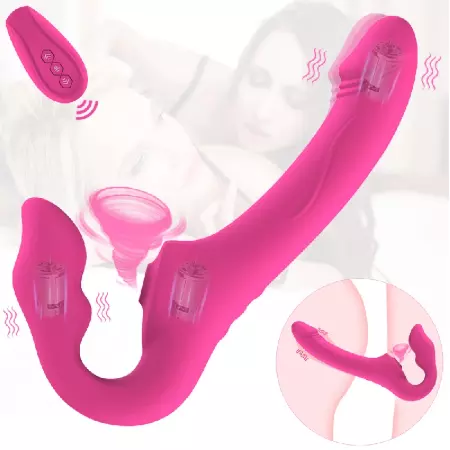 "The Bridget" Strapless Vibrating Dlido