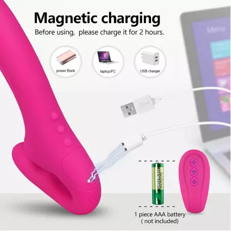 "The Bridget" Strapless Vibrating Dlido