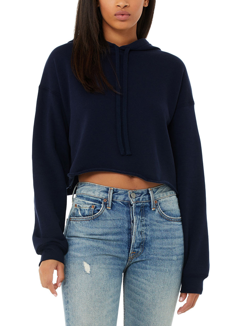 Kennedy Todd Women's Cropped Fleece Hoodie
