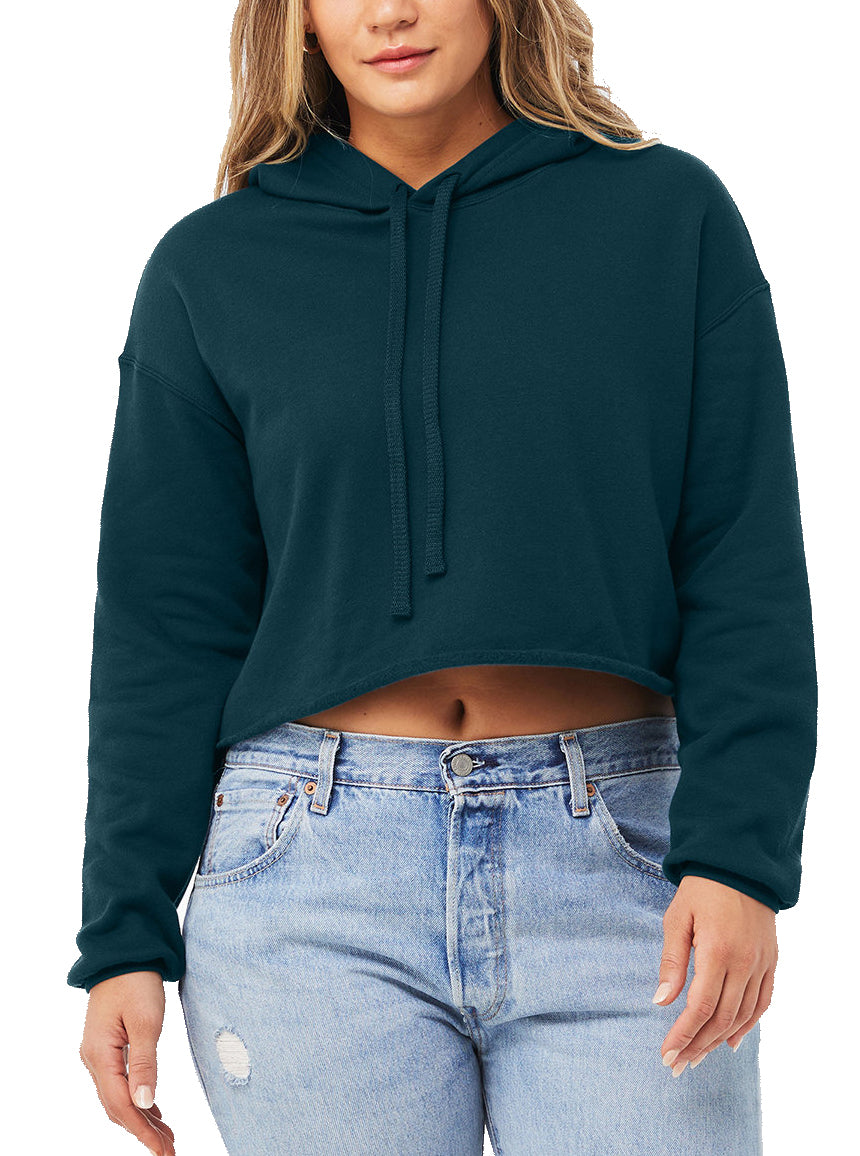 Kennedy Todd Women's Cropped Fleece Hoodie