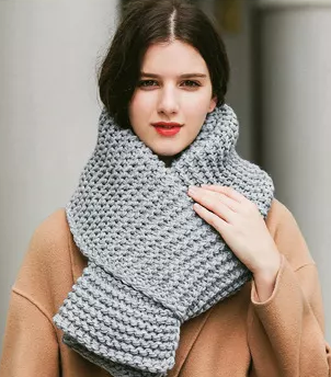 Kennedy Todd Long Winter Waffle Scarf