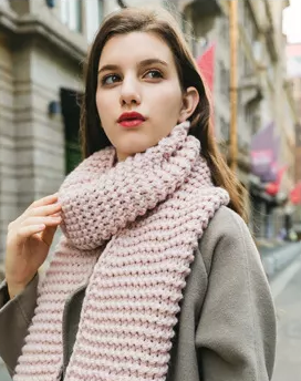 Kennedy Todd Long Winter Waffle Scarf