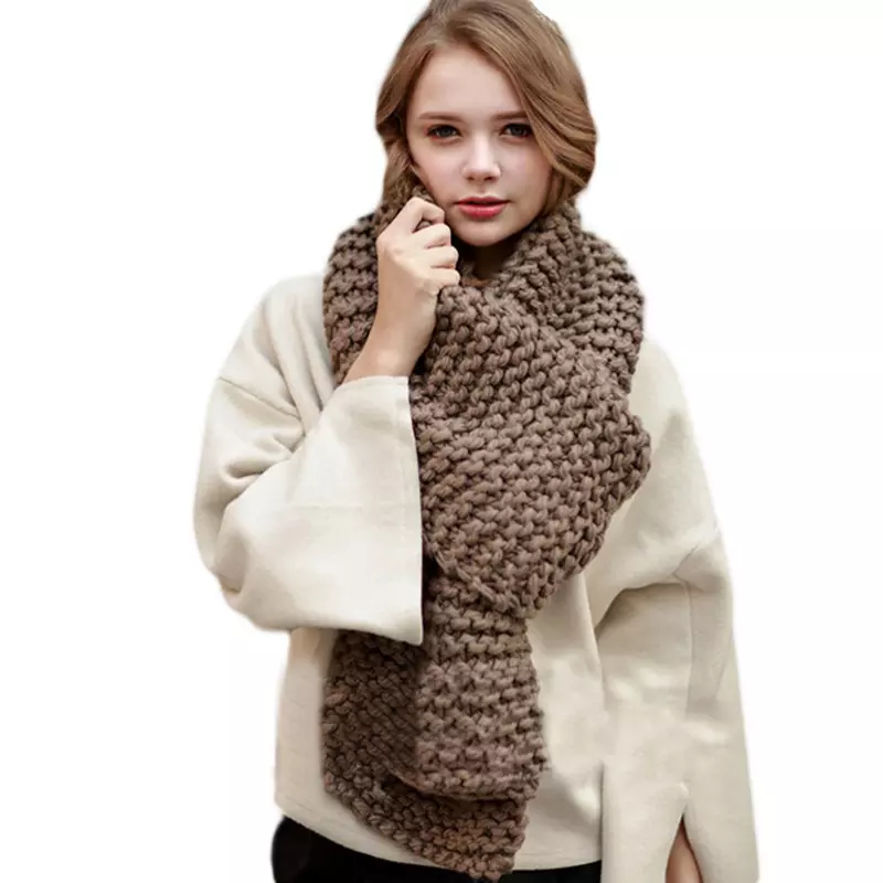 Kennedy Todd Long Winter Waffle Scarf