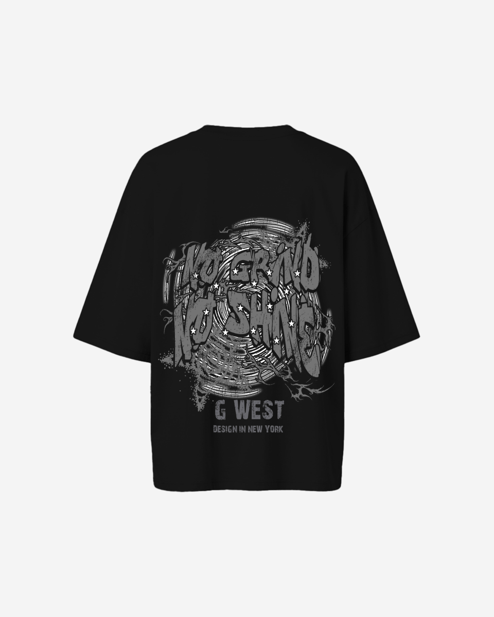 G West Womens Electrical Einstein Oversized Tee