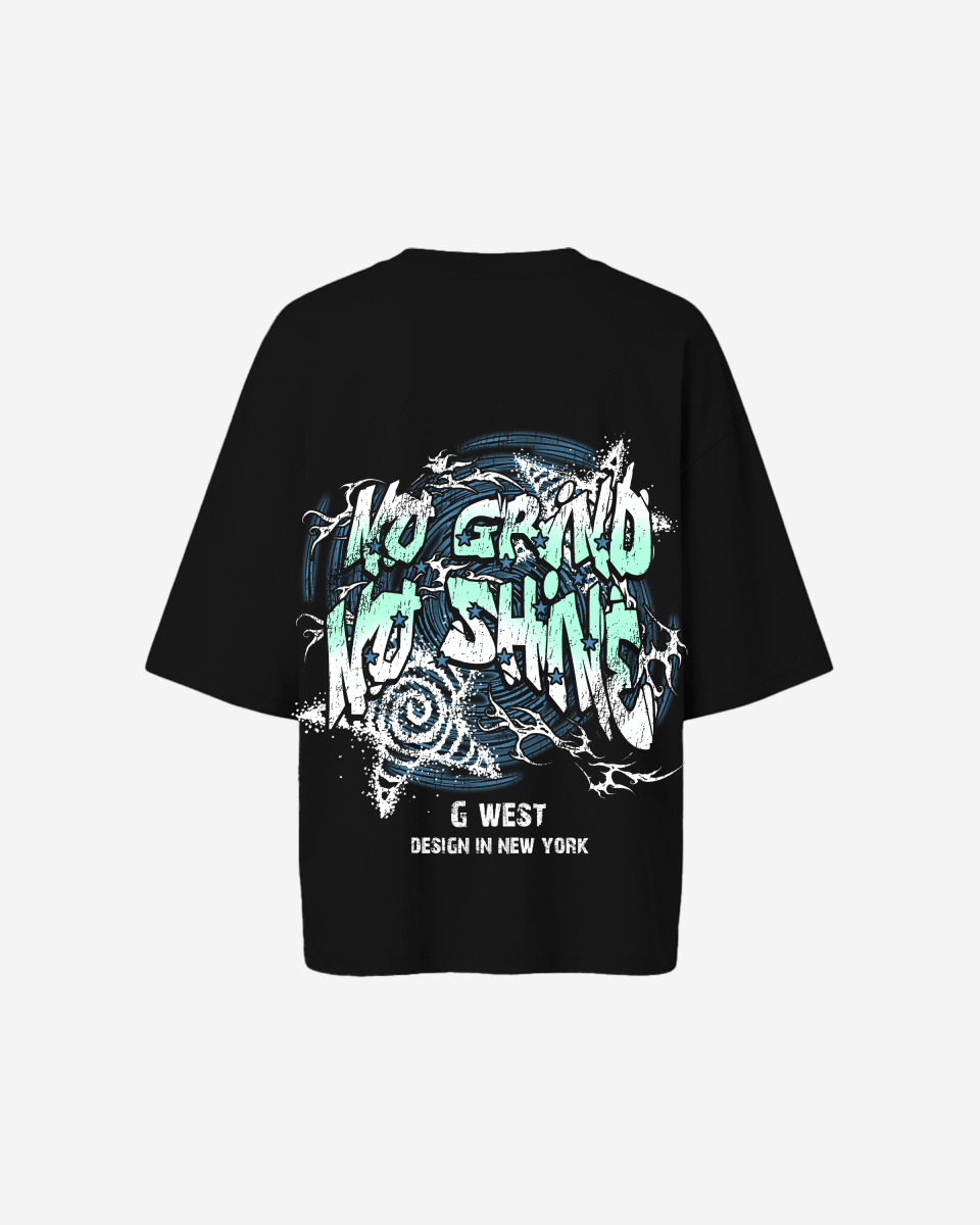 G West Womens Electrical Einstein Oversized Tee