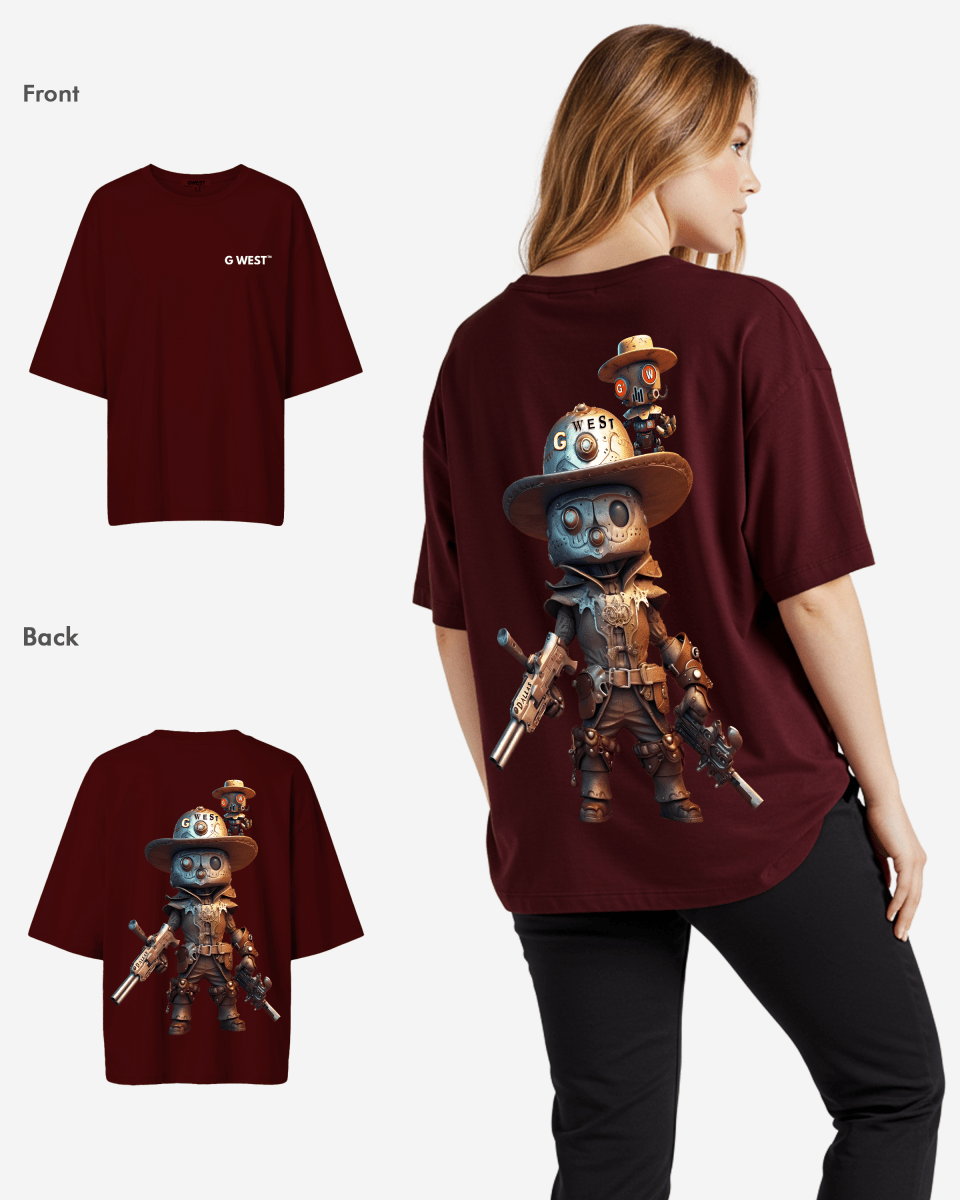 G West Womens OVERSIZED DALLAS COWBOY T-SHIRT