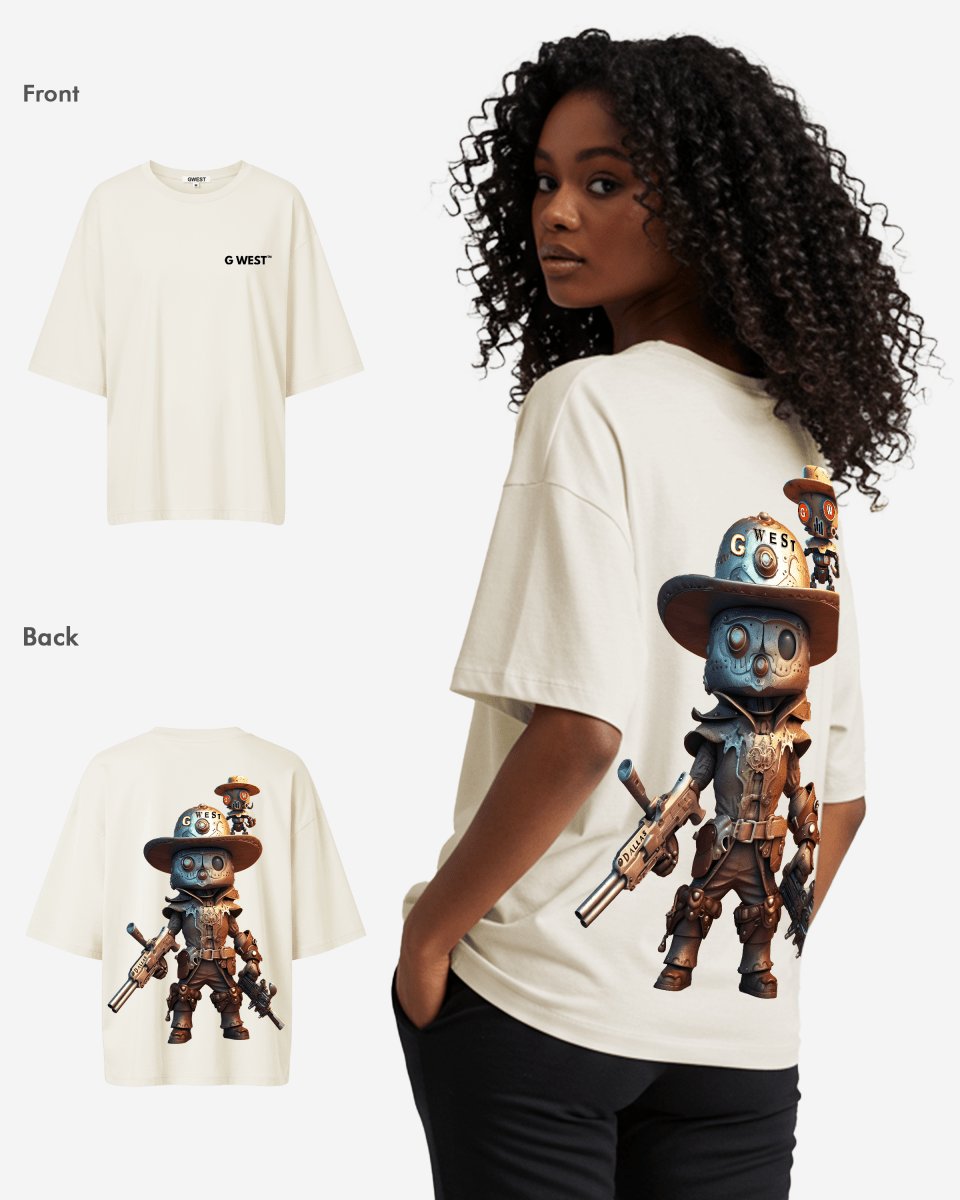 G West Womens OVERSIZED DALLAS COWBOY T-SHIRT