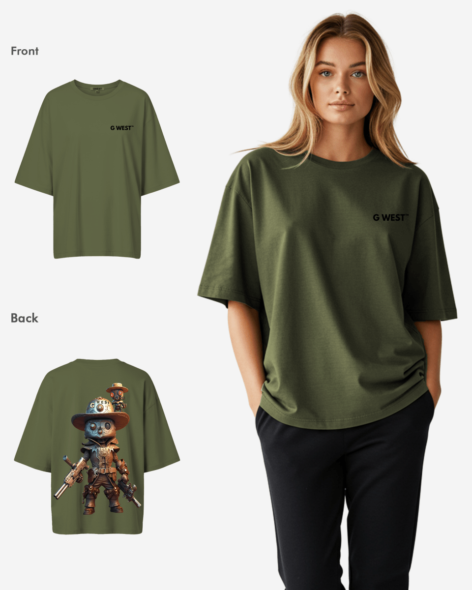 G West Womens OVERSIZED DALLAS COWBOY T-SHIRT