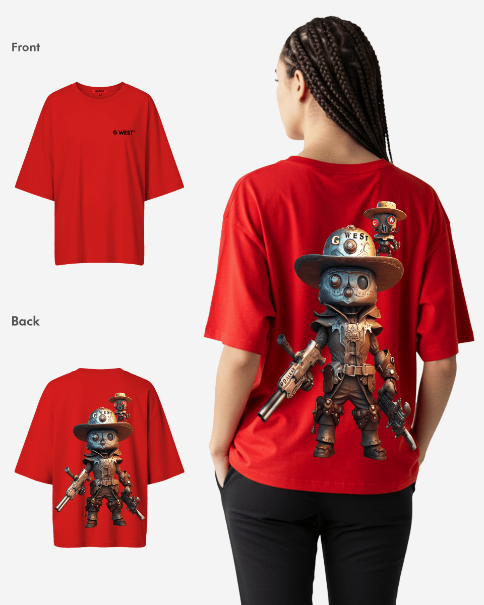 G West Womens OVERSIZED DALLAS COWBOY T-SHIRT