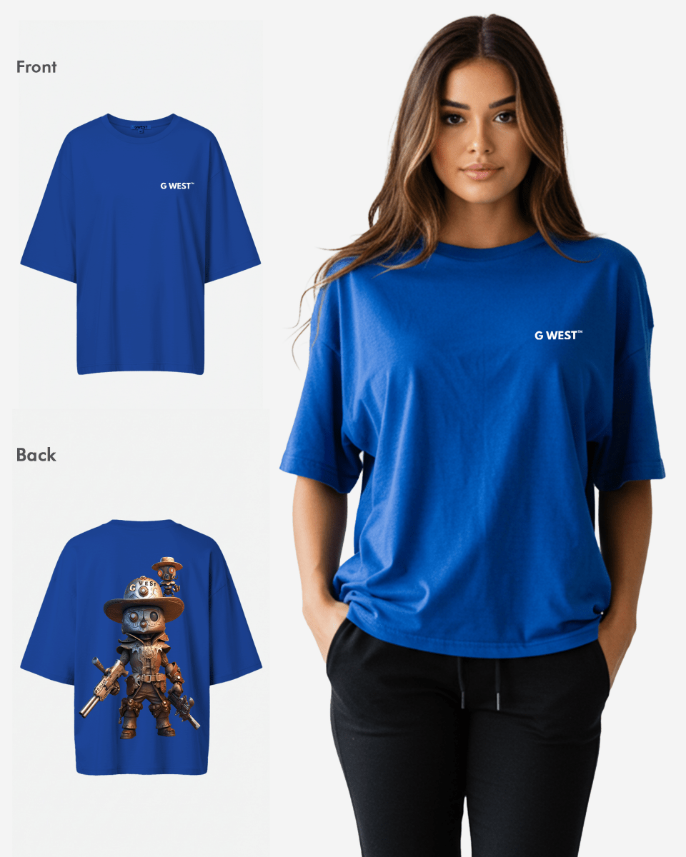 G West Womens OVERSIZED DALLAS COWBOY T-SHIRT