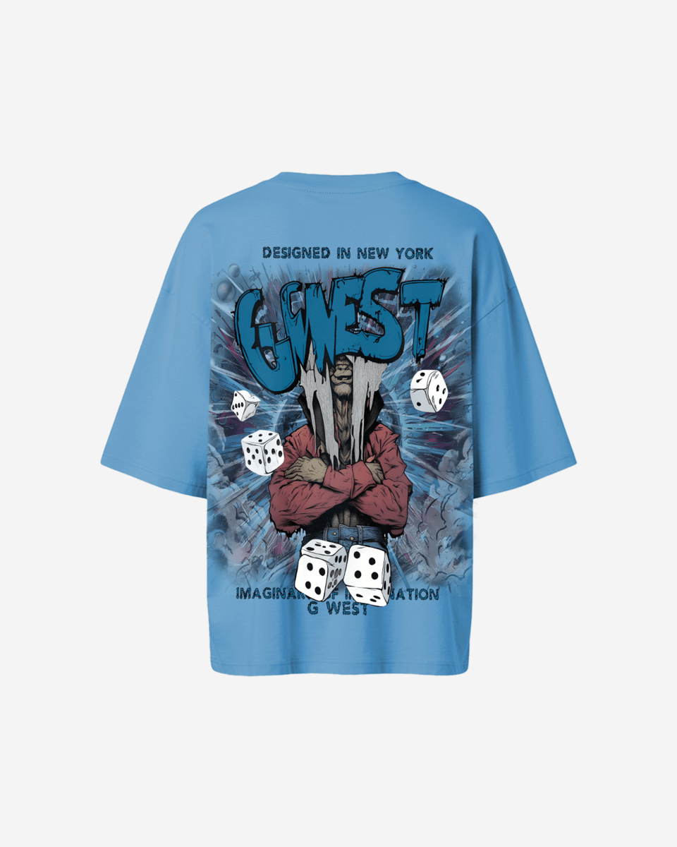 G West Womens Oversized Imagine Of Imagination Tee