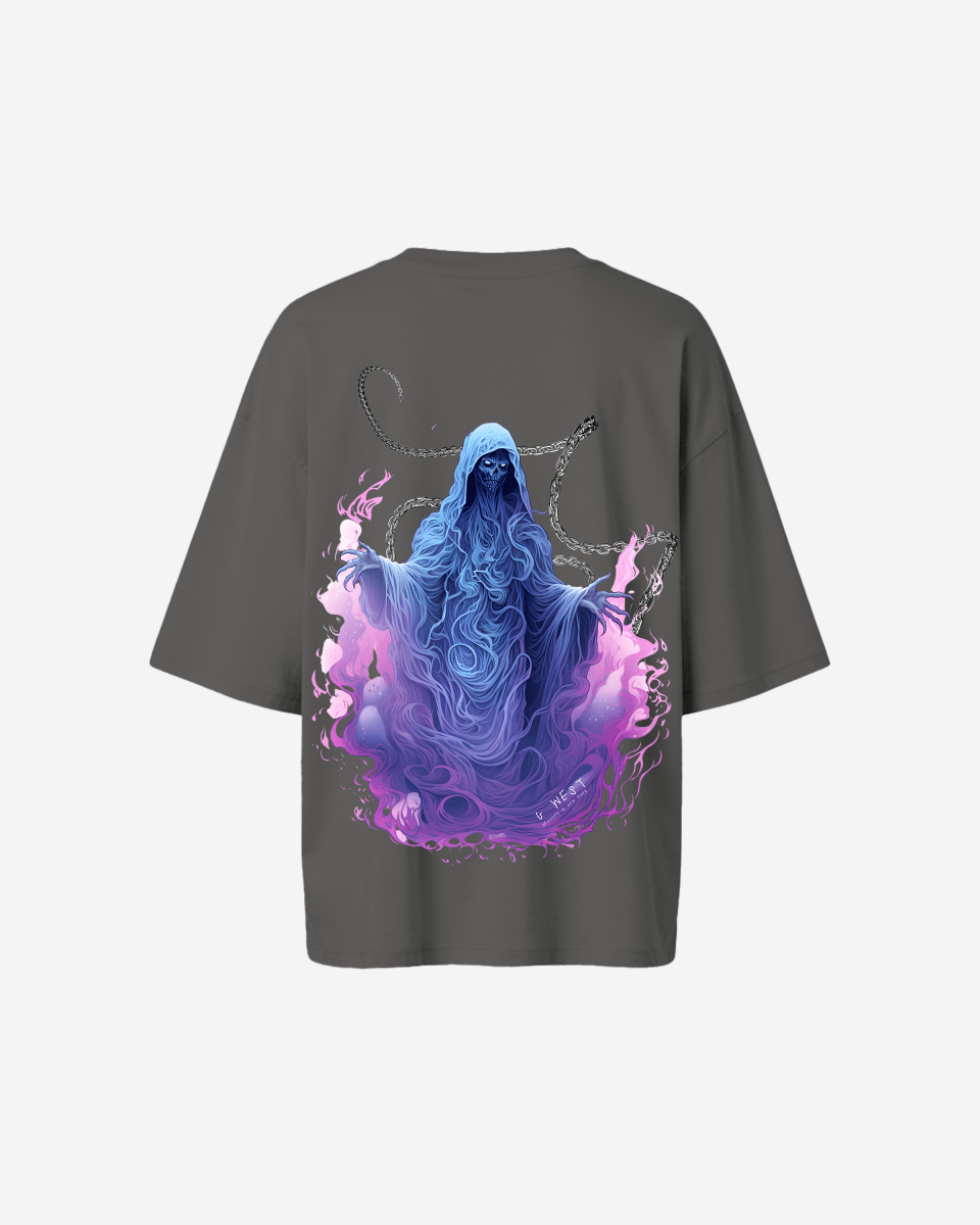 G West Womens Oversized Purple Reaper Tee
