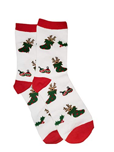 Kennedy Todd 5 Pack Ladies Christmas Socks