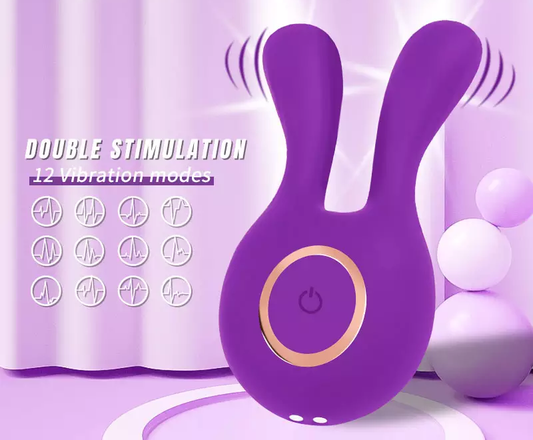 The "Bunny Ear" Vibrating Massager