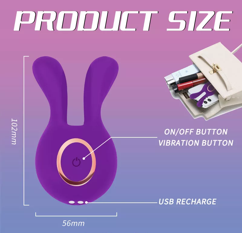 The "Bunny Ear" Vibrating Massager