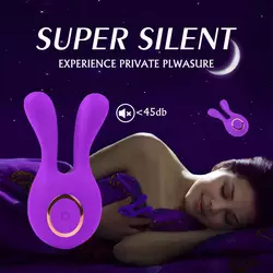 The "Bunny Ear" Vibrating Massager