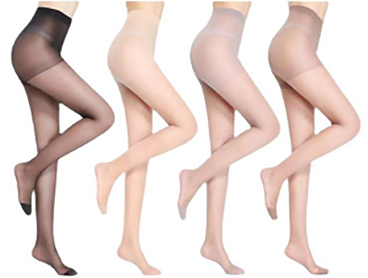 Kennedy Todd 4 Pack Basics Everyday Pantyhose Ultra Sheer 15d
